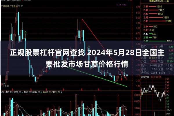 正规股票杠杆官网查找 2024年5月28日全国主要批发市场甘蔗价格行情