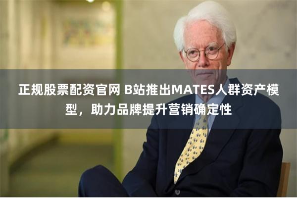 正规股票配资官网 B站推出MATES人群资产模型，助力品牌提